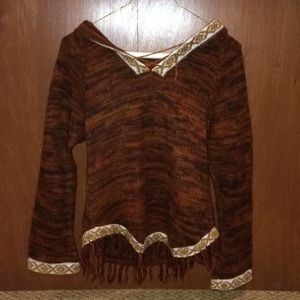 Hoodie Seventies-Style Shirt